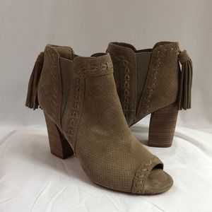 Marc Fisher Suede Ankle Boots 8